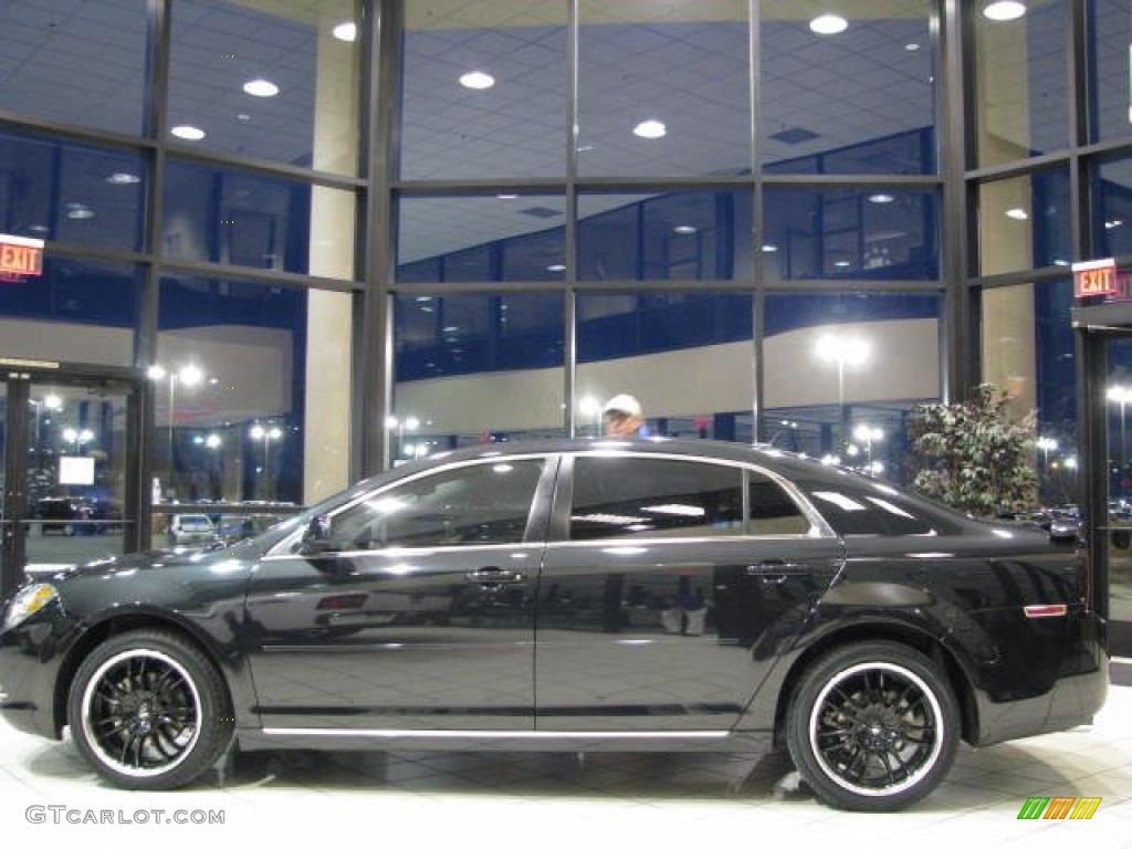 2010 Malibu LT Sedan - Black Granite Metallic / Ebony photo #1