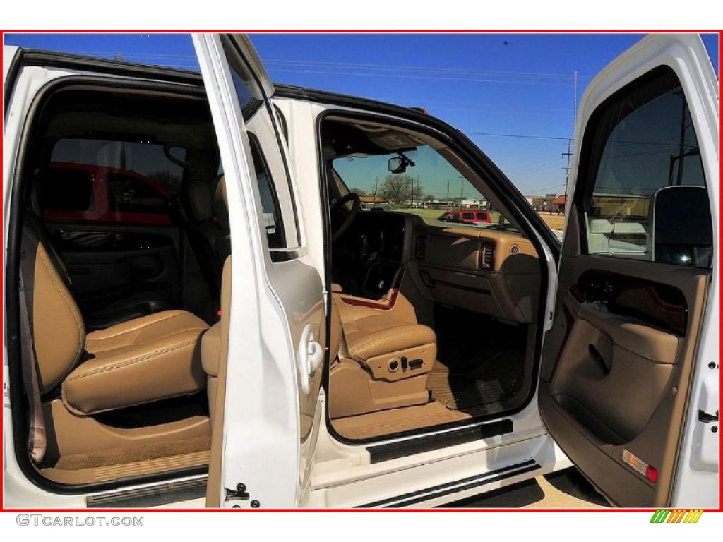 2006 Silverado 3500 LT Crew Cab 4x4 Dually - Summit White / Tan photo #25