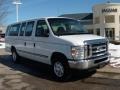 2008 Oxford White Ford E Series Van E350 Super Duty XLT 15 Passenger  photo #7