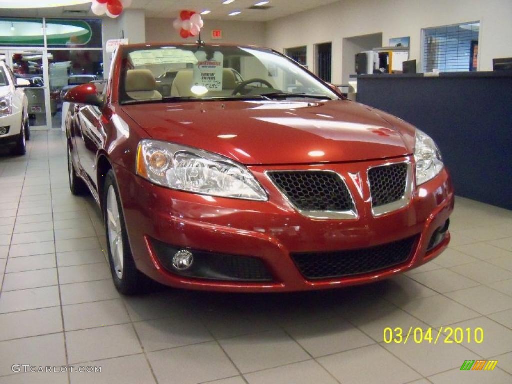 2009 G6 GT Convertible - Performance Red Metallic / Light Taupe photo #1