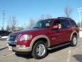 2008 Redfire Metallic Ford Explorer Eddie Bauer 4x4  photo #1