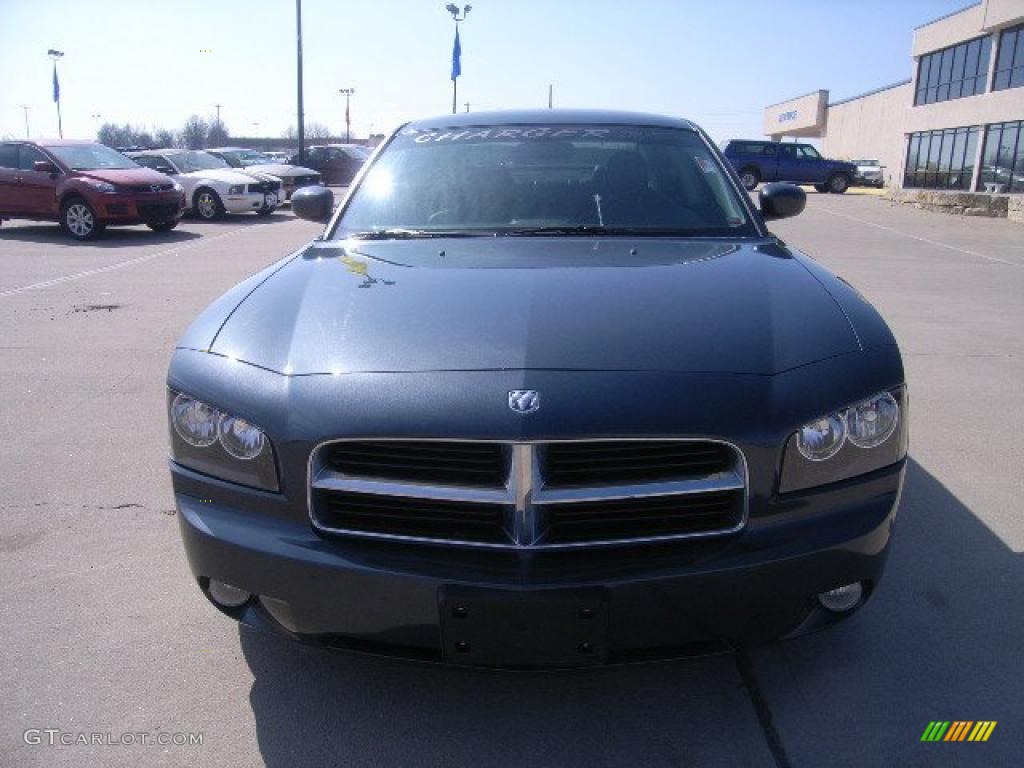 2008 Charger R/T - Steel Blue Metallic / Dark Slate Gray photo #8