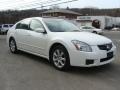 2007 Winter Frost Pearl Nissan Maxima 3.5 SL  photo #3