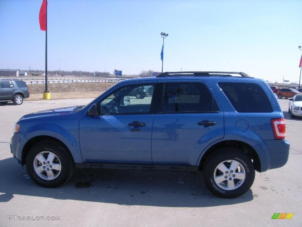 2009 Escape XLT V6 4WD - Sport Blue Metallic / Charcoal photo #6