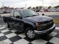 2007 Imperial Blue Metallic Chevrolet Colorado LS Extended Cab  photo #28