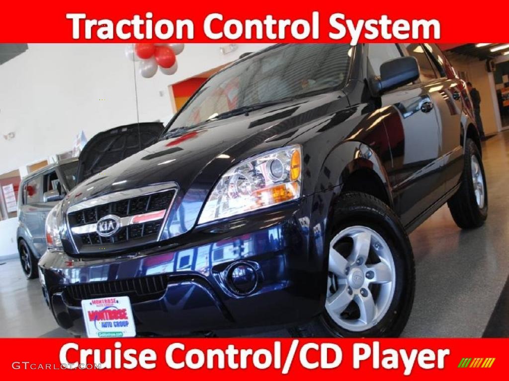 2009 Sorento LX - Midnight Blue / Gray photo #1
