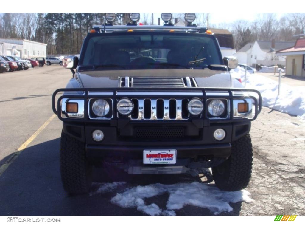 2003 H2 SUV - Black / Wheat photo #3