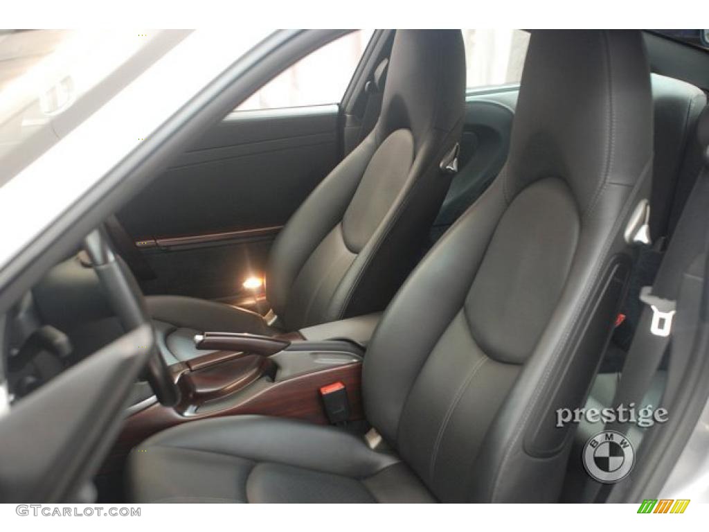 2007 911 Turbo Coupe - Arctic Silver Metallic / Black photo #22