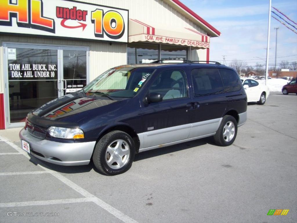 2000 Villager Sport - Deep Wedgewood Blue Metallic / Portland Grey photo #2