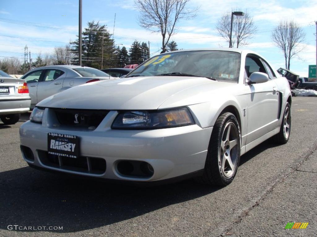 2003 Mustang Cobra Coupe - Silver Metallic / Dark Charcoal/Medium Parchment photo #1