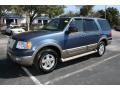 2003 Medium Wedgewood Blue Metallic Ford Expedition Eddie Bauer  photo #4