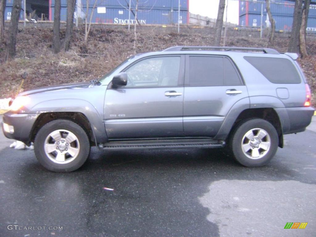 2004 4Runner SR5 4x4 - Galactic Gray Mica / Stone photo #2