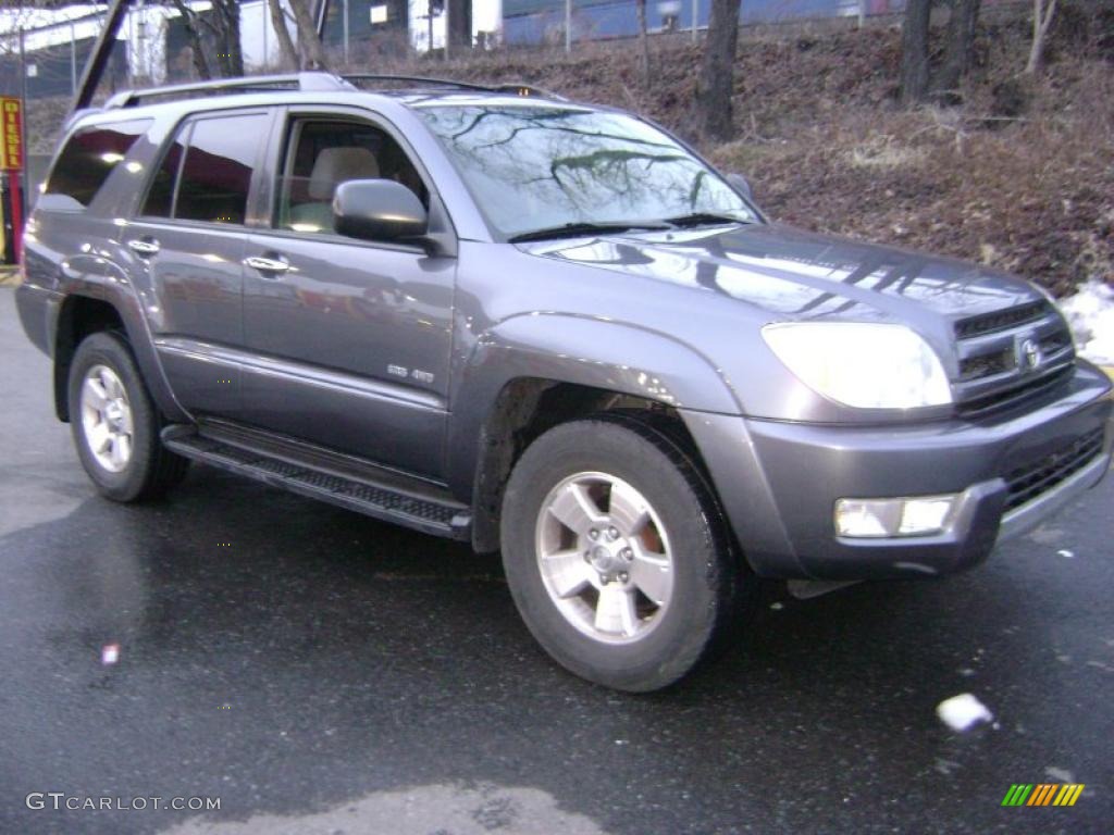 2004 4Runner SR5 4x4 - Galactic Gray Mica / Stone photo #7