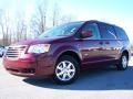 2008 Deep Crimson Crystal Pearlcoat Chrysler Town & Country Touring  photo #4