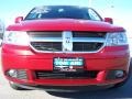 2009 Inferno Red Crystal Pearl Dodge Journey SXT AWD  photo #3