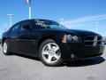 2008 Brilliant Black Crystal Pearl Dodge Charger R/T  photo #1