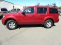 2007 Red Brawn Nissan Pathfinder S 4x4  photo #2