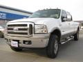 Oxford White - F350 Super Duty King Ranch Crew Cab 4x4 Photo No. 2