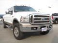 Oxford White - F350 Super Duty King Ranch Crew Cab 4x4 Photo No. 3