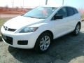 2007 Crystal White Pearl Mica Mazda CX-7 Sport  photo #3