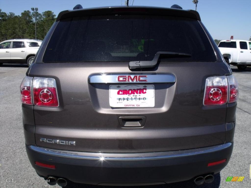 2010 Acadia SL - Medium Brown Metallic / Ebony photo #7