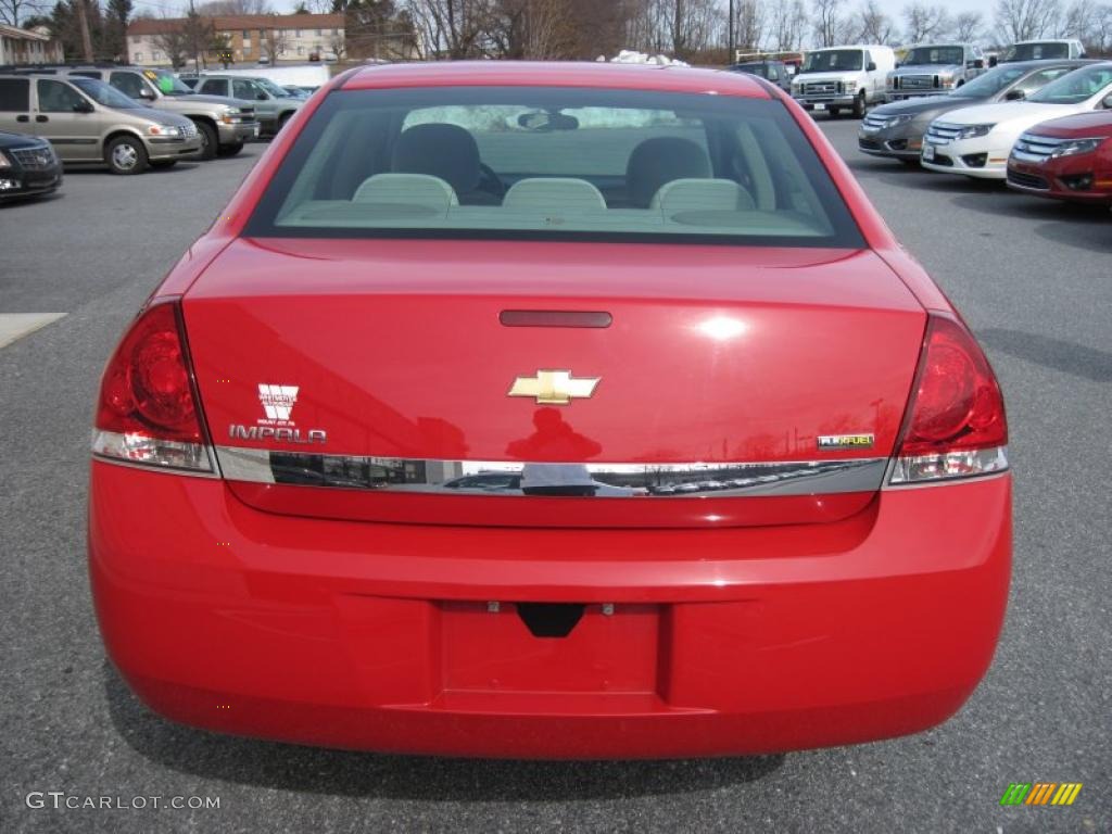 2010 Impala LS - Victory Red / Gray photo #7