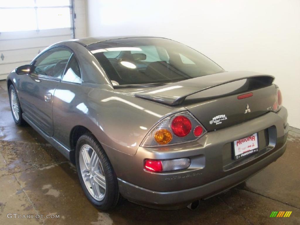 2004 Eclipse GT Coupe - Titanium Pearl / Midnight photo #7