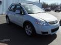 2007 Pearl White Suzuki SX4 Convenience AWD  photo #4