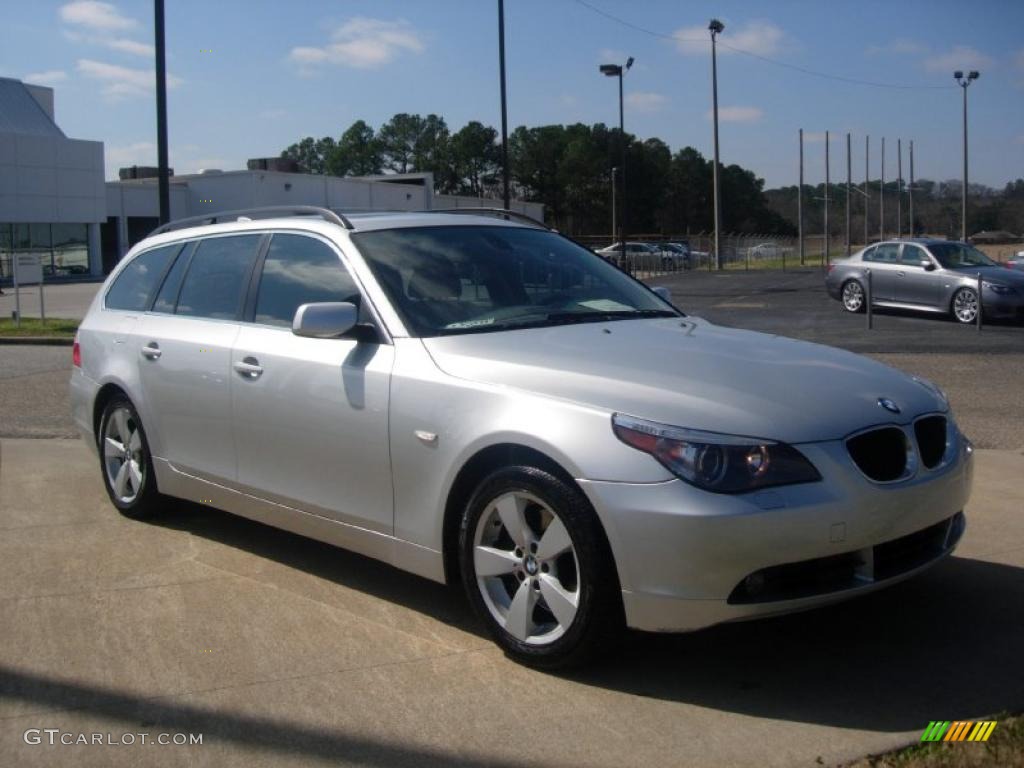 Titanium Silver Metallic BMW 5 Series