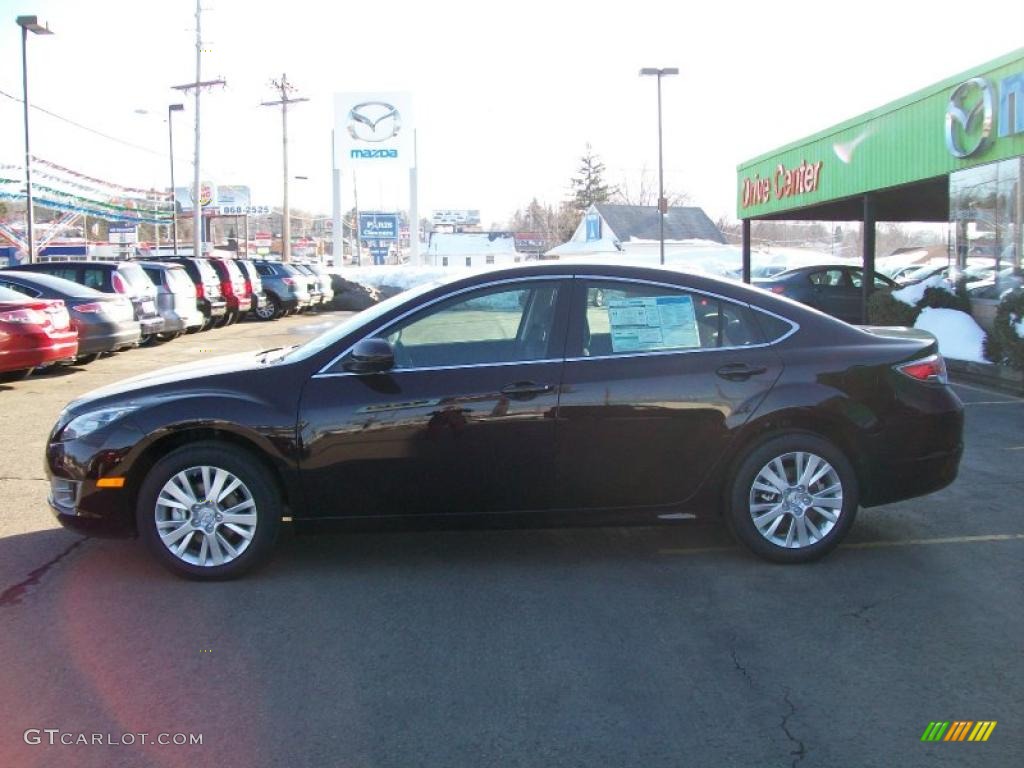 2010 MAZDA6 i Touring Sedan - Black Cherry Metallic / Black photo #2