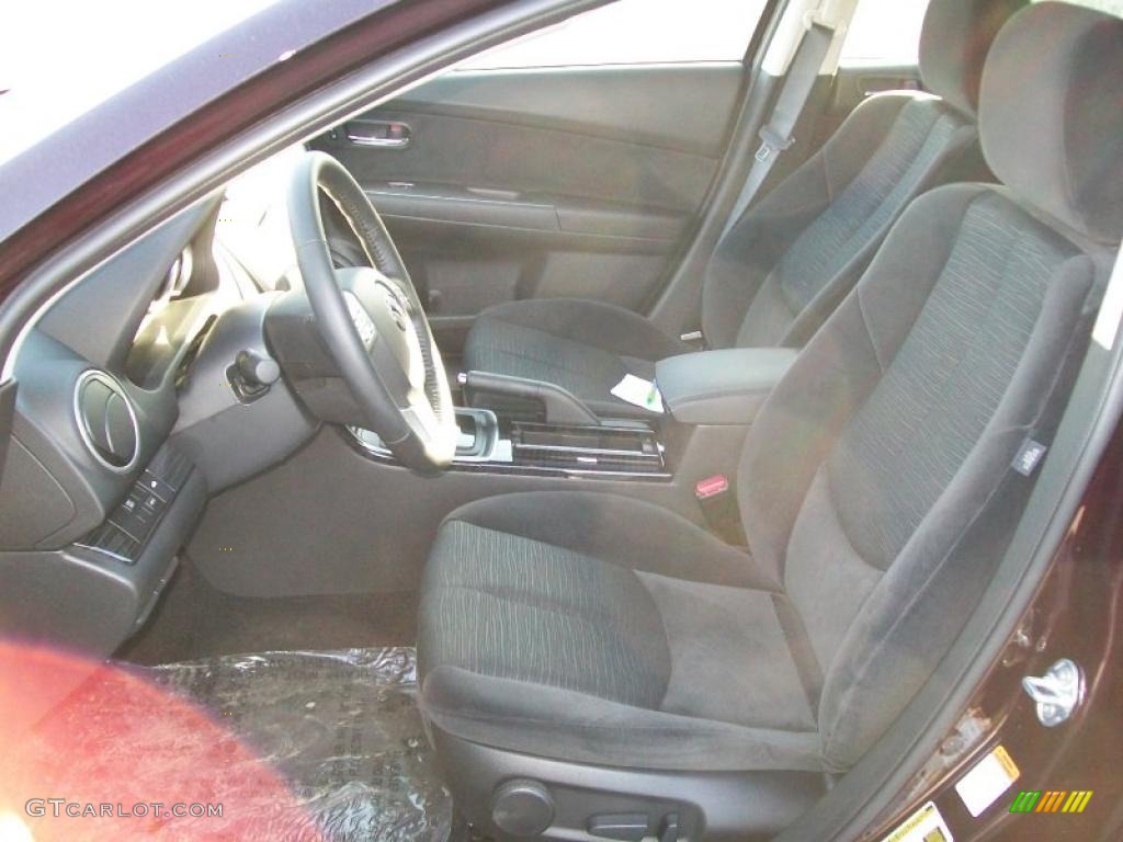 2010 MAZDA6 i Touring Sedan - Black Cherry Metallic / Black photo #12