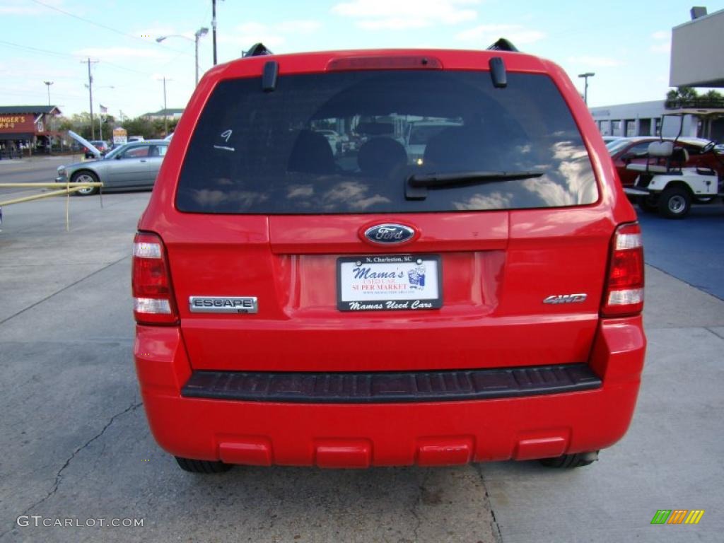 2009 Escape XLT V6 4WD - Sangria Red Metallic / Stone photo #7