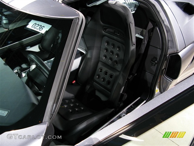 Ebony Black Interior 2006 Ford GT Standard GT Model Photo #266808