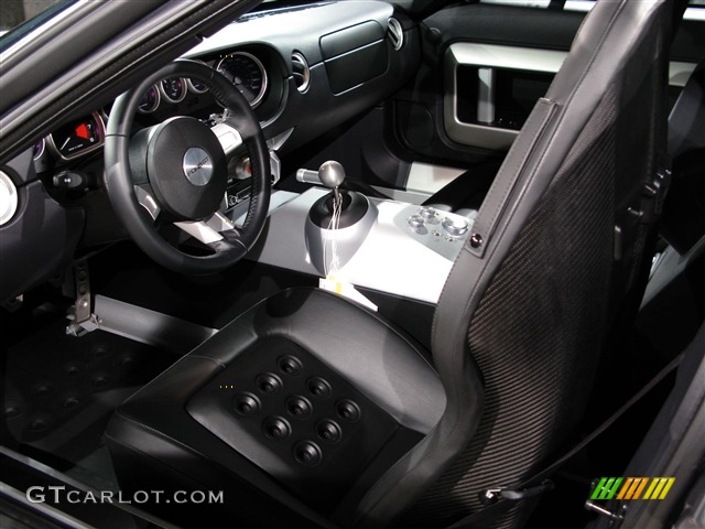 Ebony Black Interior 2006 Ford GT Standard GT Model Photo #266815