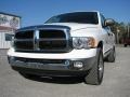 2005 Bright White Dodge Ram 1500 SLT Quad Cab 4x4  photo #3