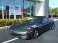 Cyber Gray Metallic 2010 Chevrolet Corvette Grand Sport Convertible