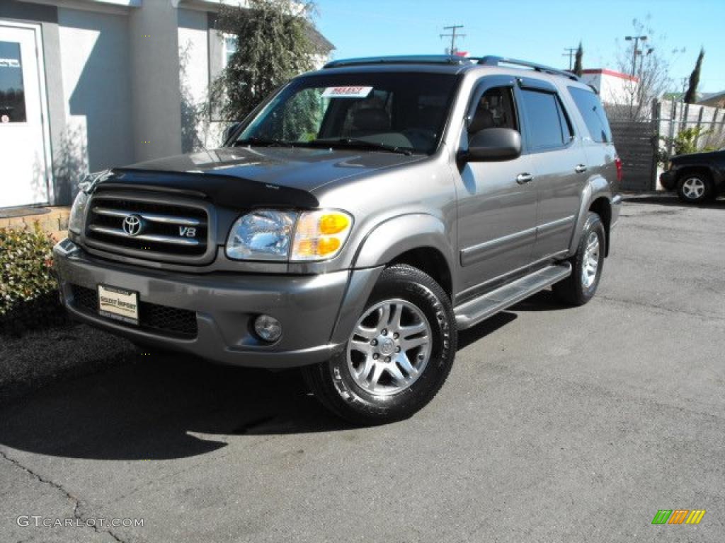 2003 Sequoia Limited - Phantom Gray Pearl / Charcoal photo #1