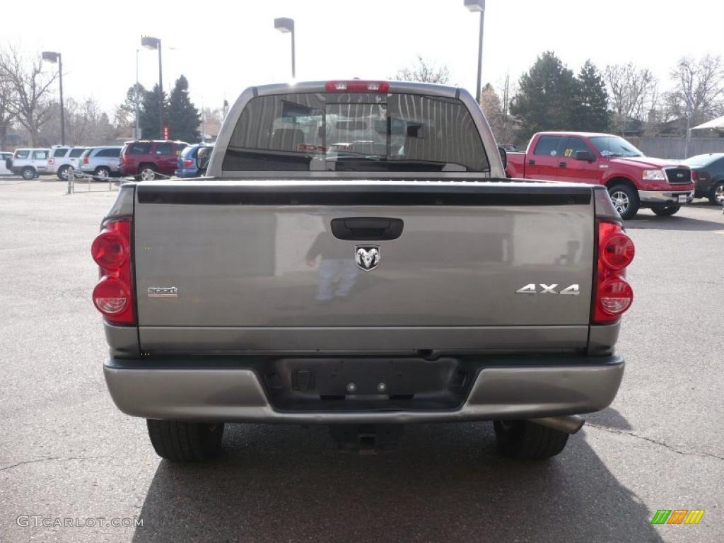 2008 Ram 1500 Sport Quad Cab 4x4 - Mineral Gray Metallic / Medium Slate Gray photo #5