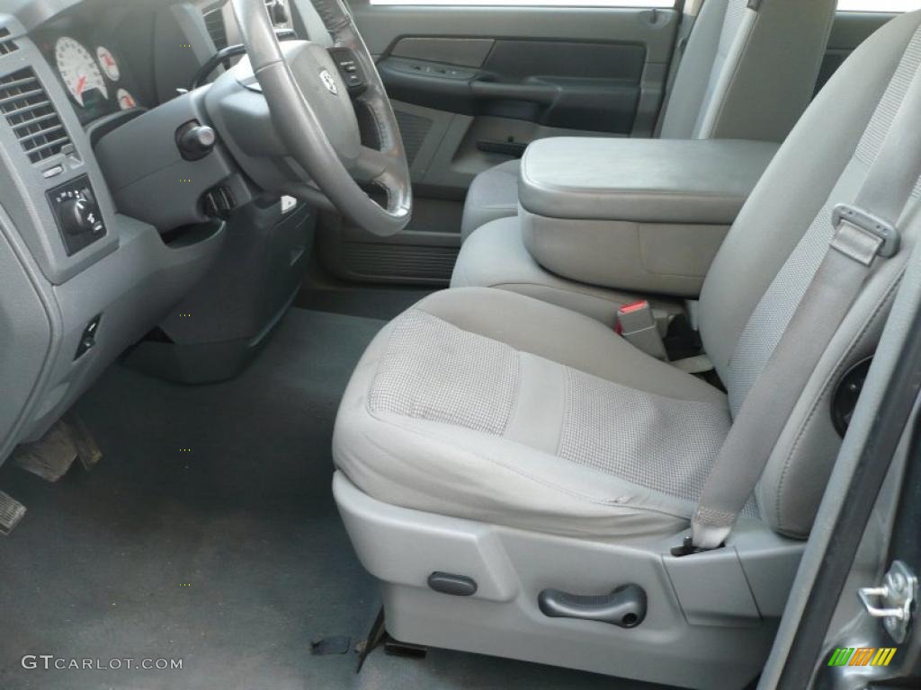 2008 Ram 1500 Sport Quad Cab 4x4 - Mineral Gray Metallic / Medium Slate Gray photo #9