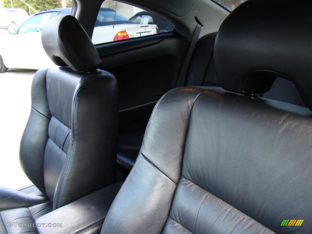2003 Accord EX V6 Coupe - Sapphire Blue Pearl / Black photo #11