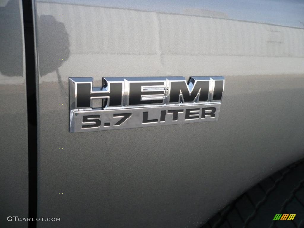 2008 Ram 1500 Sport Quad Cab 4x4 - Mineral Gray Metallic / Medium Slate Gray photo #14