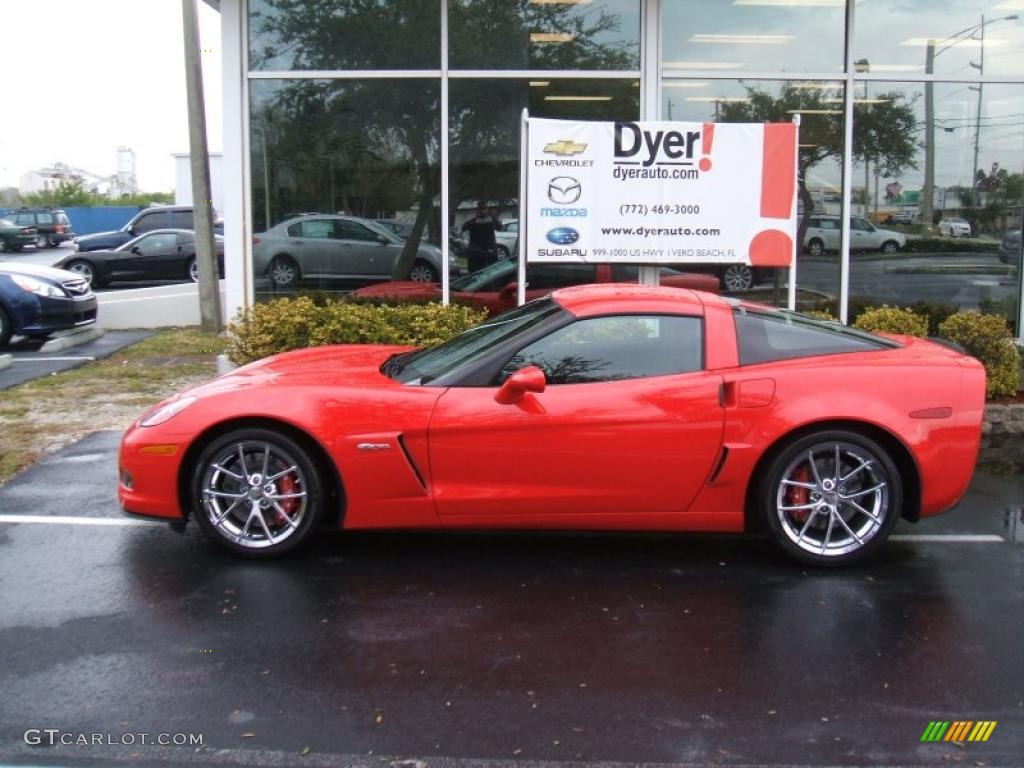 2010 Corvette Z06 - Torch Red / Ebony Black photo #3