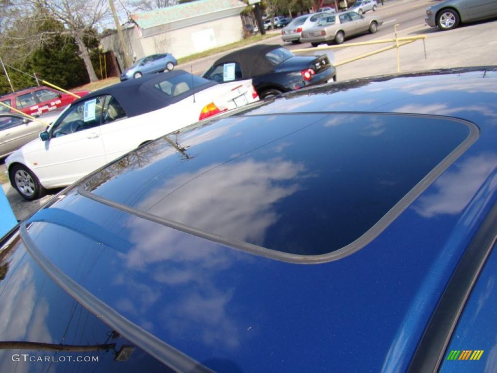 2003 Accord EX V6 Coupe - Sapphire Blue Pearl / Black photo #32