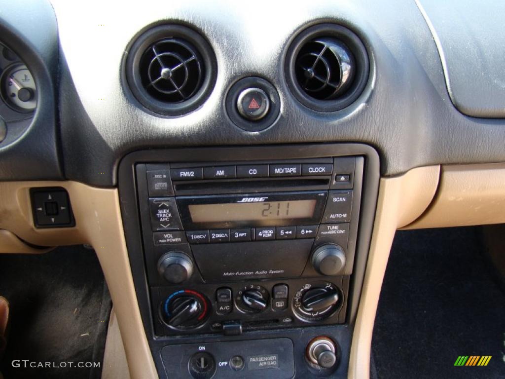 2002 MX-5 Miata LS Roadster - Sunlight Silver Metallic / Tan photo #15