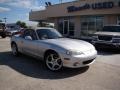 2002 Sunlight Silver Metallic Mazda MX-5 Miata LS Roadster  photo #22