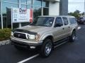 Mystic Gold Metallic 2001 Toyota Tacoma V6 PreRunner Double Cab