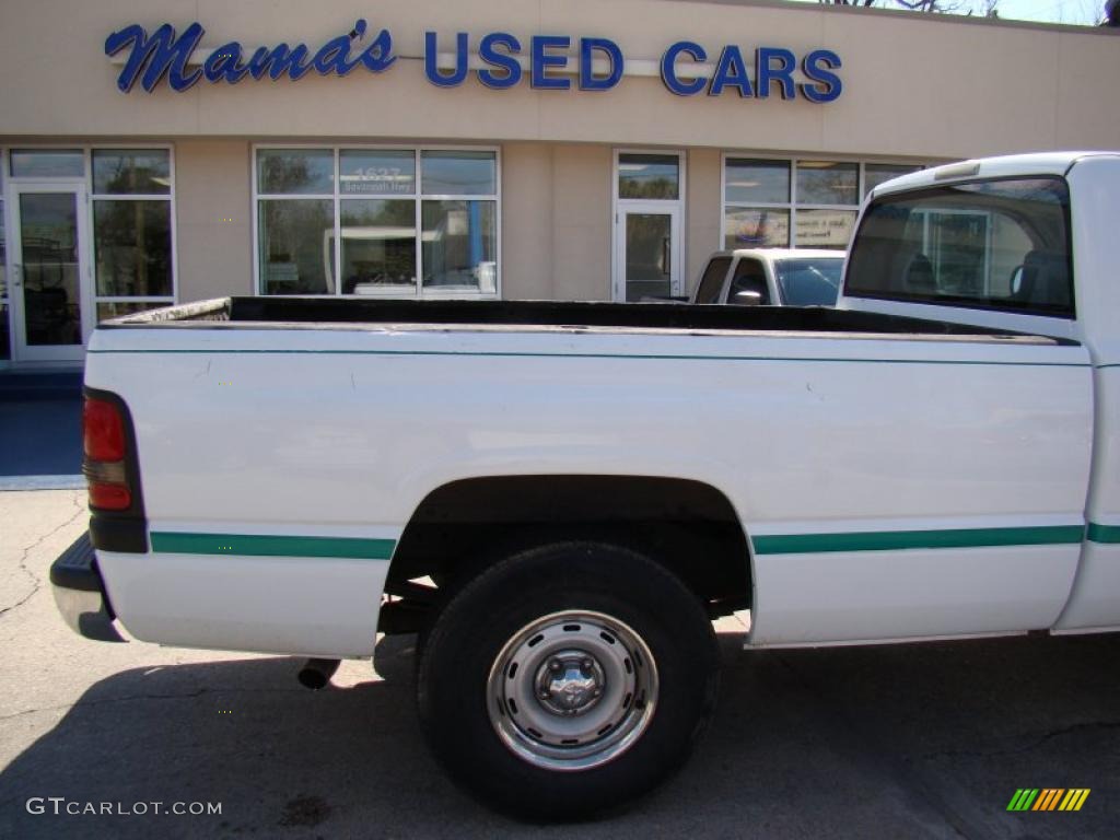 1999 Ram 1500 Regular Cab - Bright White / Agate Black photo #20