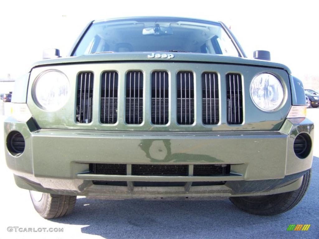 2008 Patriot Sport 4x4 - Jeep Green Metallic / Dark Slate Gray photo #3