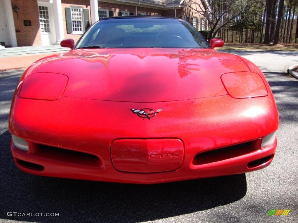 1998 Corvette Convertible - Torch Red / Black photo #1
