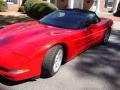 1998 Torch Red Chevrolet Corvette Convertible  photo #3